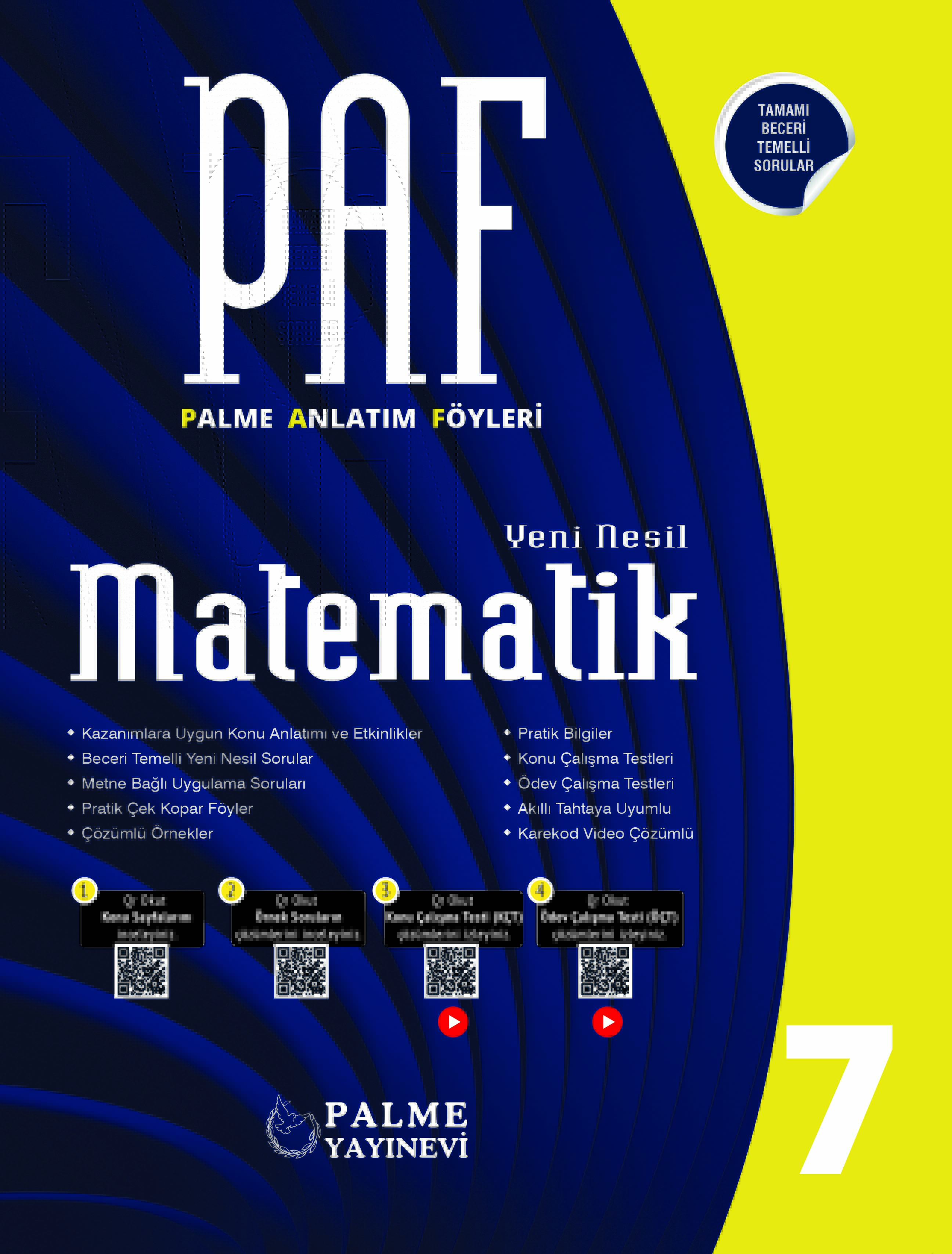 7. Sınıf Matematik Paf kapak görseli